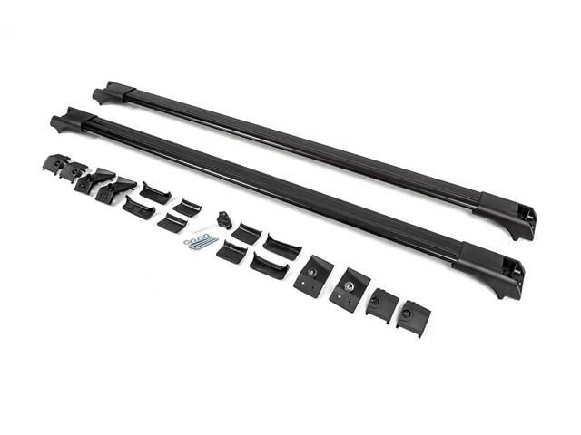 Поперечены на рейлинги без ключа Flybar V1 (2 шт) Серый для BMW X5 E-53 1999-2006 гг - Фото 6