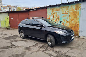 Поперечени у штатні місця під ключ Wingbar V3 (2 шт) чорні для Mazda CX-7 2006-2012рр