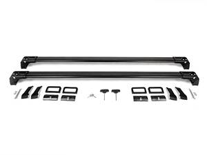 Поперечены в штатные места под ключ Wingbar V3 (2 шт) черные для Nissan X-trail T32/Rogue 2014-2021 гг