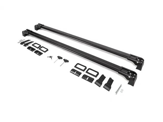 Поперечины в штатные места WingBar V3 (2 шт) Черный для Peugeot Partner Tepee 2008-2018 гг - Фото 4