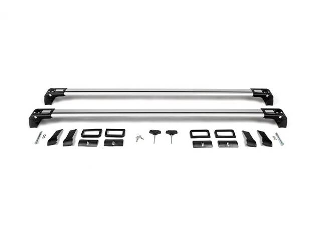 Поперечины в штатные места WingBar V3 (2 шт) Черный для Peugeot Partner Tepee 2008-2018 гг - Фото 12