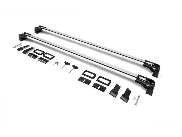 Поперечины в штатные места WingBar V3 (2 шт) Черный для Peugeot Partner Tepee 2008-2018 гг - Фото 13