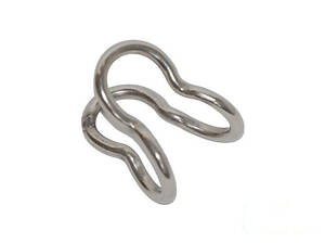 Поперечный соединитель из нержавейки для армированного каната 16 мм, тип U