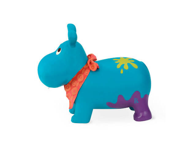 Попрыгун Battat Баттатострибун - Гіпопотам-Там-Там, S2 (с насосом) (BX2127Z) - Фото 2