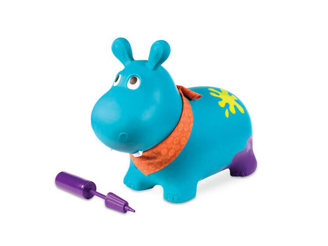 Попрыгун Battat Баттатострибун - Гіпопотам-Там-Там, S2 (с насосом) (BX2127Z) - Фото 3