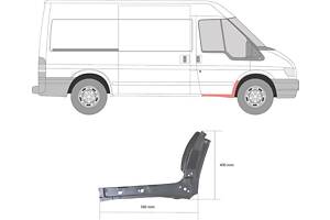 Порог FORD TRANSIT TOURNEO / FORD TRANSIT (FM_ _, FN_ _) 2000-2014 г.