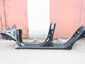 Порог левый со стойками (A-B)+сапожок Mitsubishi Lancer X (CY) 2007-2013 5311B135