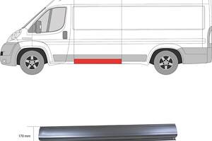 Порог PEUGEOT BOXER / CITROEN JUMPER / FIAT DUCATO (250_) 2005- г.