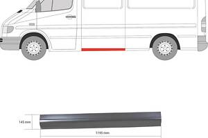 Порог VW LT 28-35 (2DB, 2DE, 2DK) / VW LT 28-46 (2DA, 2DD, 2DH) 1995-2012 г.