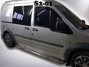 Пороги Ford Connect 2002-2012 короткая база ST-Line