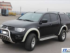 Пороги Mitsubishi L-200 Triton 2006-2015 ST-Line