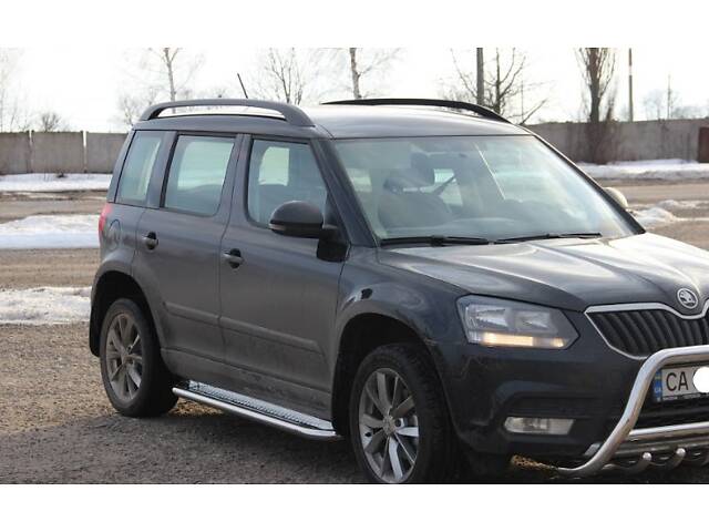 Пороги Skoda Yeti 2009-2013 ST-Line