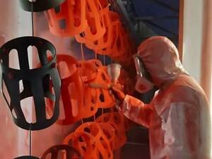 Порошкове фарбування металу