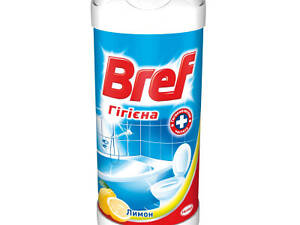 Порошок для чистки ванн Bref Гигиена Лимон 500 г (9000100245845)