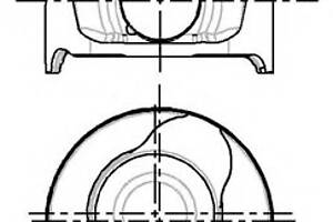 Поршень   для моделей: DACIA (LOGAN, LOGAN,SANDERO,LOGAN,LOGAN,DUSTER), NISSAN (TIIDA), RENAULT (KANGOO,CLIO,KANGOO,MEGA