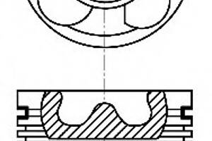 Поршень   для моделей: NISSAN (INTERSTAR, INTERSTAR), OPEL (MOVANO,MOVANO,MOVANO,MOVANO), RENAULT (ESPACE,MASTER,MASTER,