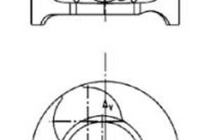 Поршень, 1.5 dCi 01- (76.50mm/+0.50mm)
