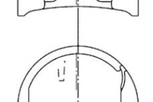 Поршень, 1.6 +16V 01- STD