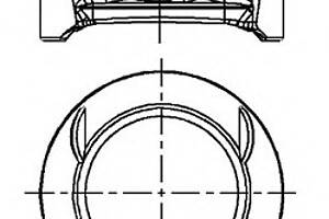 Поршень для моделей: HOLDEN (BARINA, COMBO), OPEL (ASTRA,ASTRA,ASTRA,CORSA,ASTRA,COMBO,CORSA,MERIVA,COMBO,ASTRA,ASTRA,T