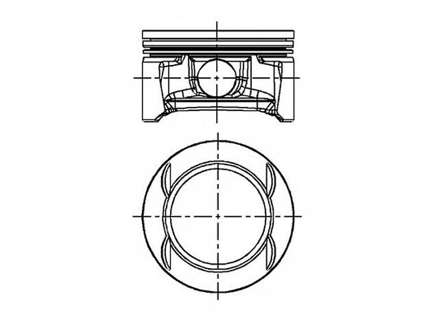 Поршень для моделей: HOLDEN (BARINA, COMBO), OPEL (ASTRA,ASTRA,ASTRA,CORSA,ASTRA,COMBO,CORSA,MERIVA,COMBO,ASTRA,ASTRA,T