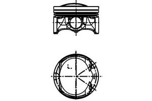 Поршень 0.25 Skoda Octavia/Superb / VW Passat 1.8 TSI 07- (82.76 mm)