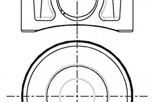 Поршень 2.2TDCi 11- 86.50+0.5mm (EURO5)