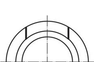 Поршень AUDI A3 (8P7) / VW GOLF (1K1) / VW BORA (1J6) / VW JETTA (1K2) 1994-2016 г.