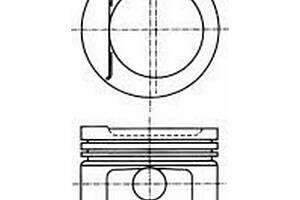 Поршень двигателя 8730690710