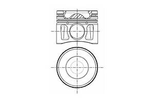 Поршень двигателя 8742770050