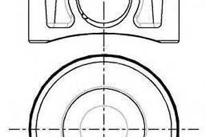 Поршень двигуна NURAL 8742770010 на FORD MONDEO Mk III универсал (BWY)