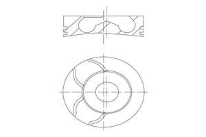 Поршень FIAT IDEA (350_) / FIAT PUNTO (188_) / FIAT BRAVA (182_) 1995-2019 г.