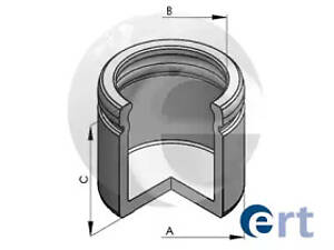 Поршень гальмівного супорта 60mm