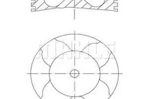 Поршень KNECHT/MAHLE