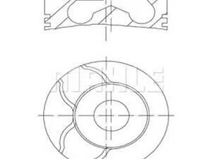 Поршень KNECHT/MAHLE