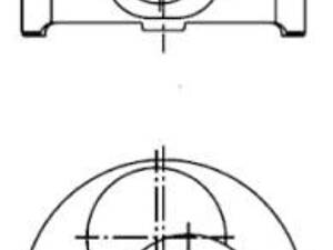 Поршень KOLBENSCHMIDT 40092700
