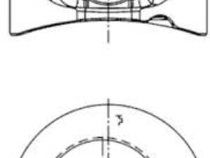 Поршень KOLBENSCHMIDT 40289600
