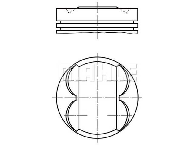 Поршень MAHLE 081PI00107002