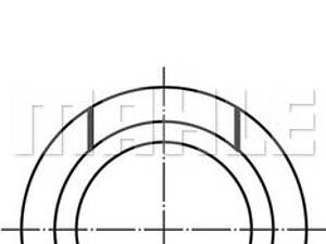 Поршень Mahle AUDI/SEAT/SKODA/VW 1,6i 94-02