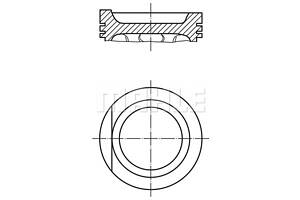 Поршень Mahle AUDI/SEAT/VW 1,8i 86-00