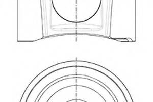 Поршень MB 102.00 OM904/OM906 96- (ПАЛЕЦ 42X80) (пр-во Nural)