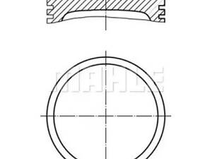 Поршень на 1007, 106, 206, 306, 307, Berlingo, C2, C3, C3 Pluriel, Partner, Saxo, Xsara, ZX