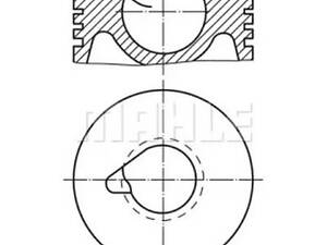 Поршень на A3, A4, A6, Alhambra, Bora, Cordoba, Fabia, Galaxy, Golf, Ibiza, Leon, Multivan, Octavia, Passat B5, Polo,...