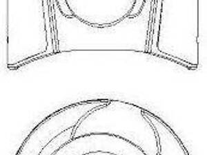 Поршень NURAL 8712450000 на MAN F 2000