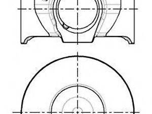 Поршень NURAL 8714080700 на FORD MONDEO Mk III седан (B4Y)