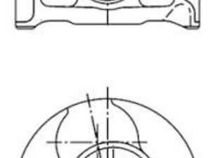 Поршень с кольцами 0,40мм