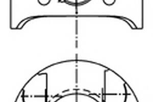 Поршень Sprinter OM646 (88mm+0.5) (2 турбіни)