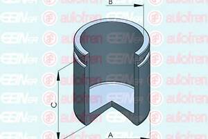 Поршень супорта перед Hyundai i20/Tucson/Kia Rio 54x50,5