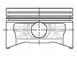 Поршень в комплекті на 1 циліндр, 2-й ремонт (+0,50) NURAL 8714130700 на FORD FOCUS (DAW, DBW)