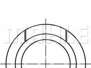 Поршень VW Bora Golf IV Passat 2.0 00-05 (83.01mm+0.5) MAHLE ORIGINAL 0309202 на VW SHARAN (7M8, 7M9, 7M6)