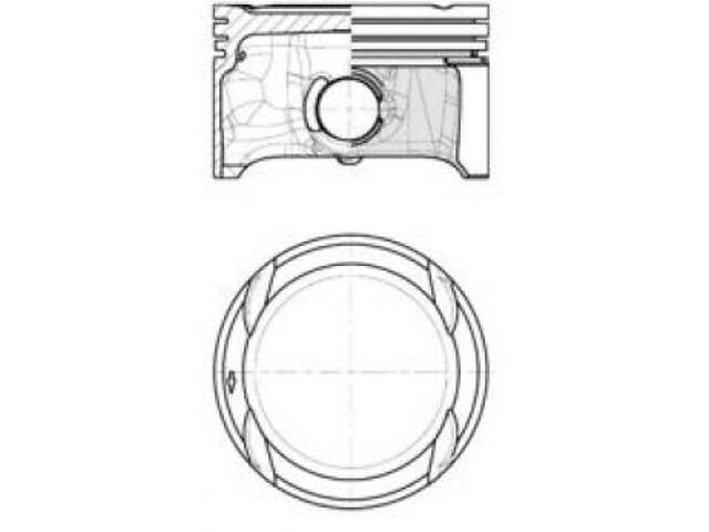 Поршень VW GOLF (1K1) / SEAT LEON (1P1) / SEAT ALTEA (5P1) / SEAT IBIZA (6L1) 1999-2018 г.